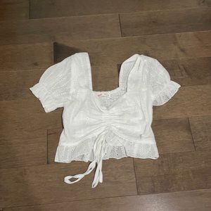 Puff sleeve top
